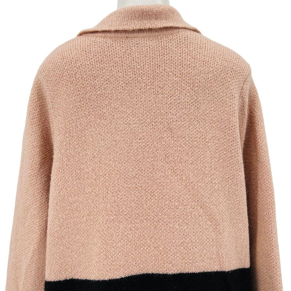 Torrid Women's Button Closure Pockets Long Black/Pink Sweater Size 2X - Picture 7 of 12